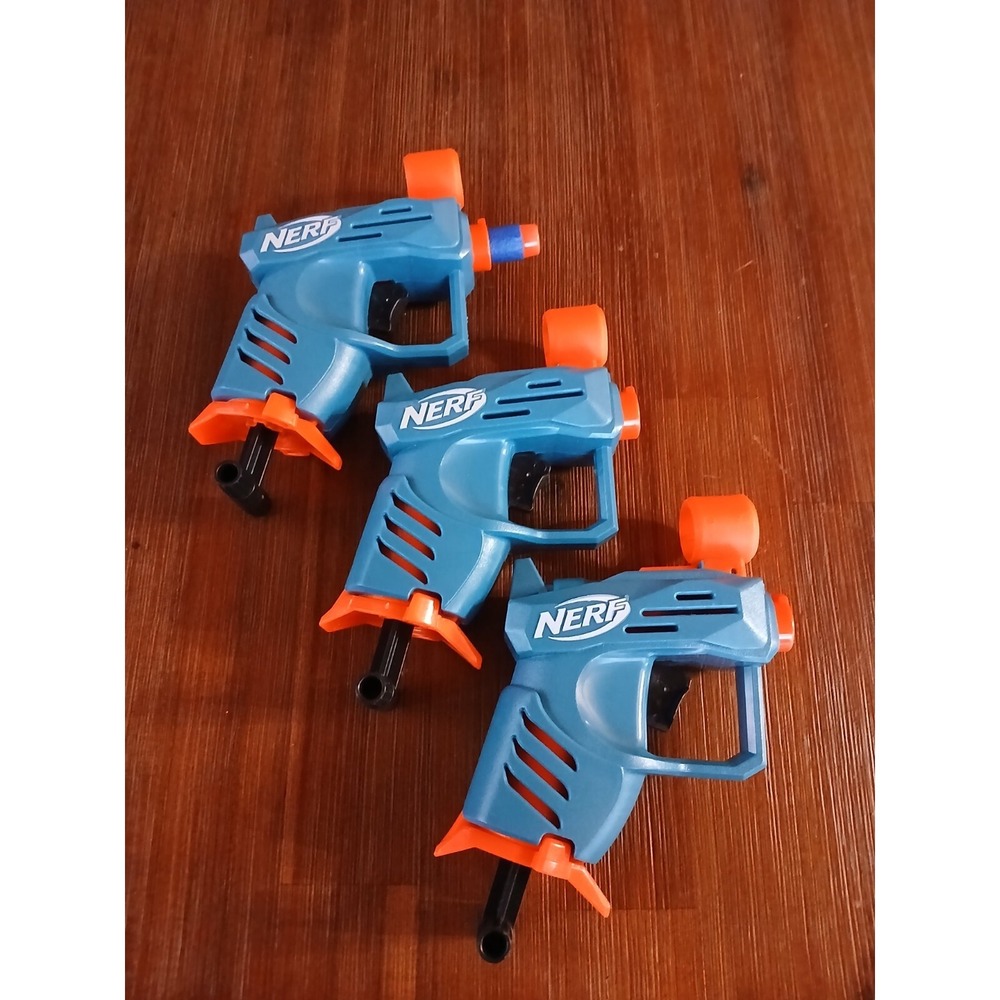 Lot of 3 USED Nerf Elite 2.0 Ace SD-1 Blaster -TESTED- EUC ZA0